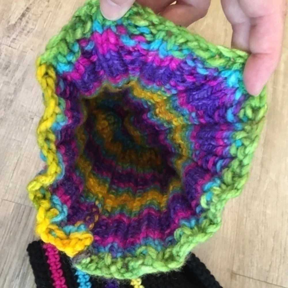 Bundle Handmade Knit Beanie Hats New